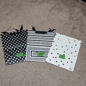 ♠️ NWT 3 Kate Spade Gift Bags